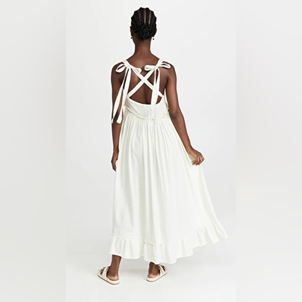 Free People Cream Gretchen Dress - Picture 2 of 7